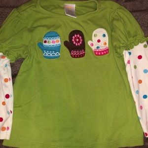 2T girls Gymboree long sleeve tee